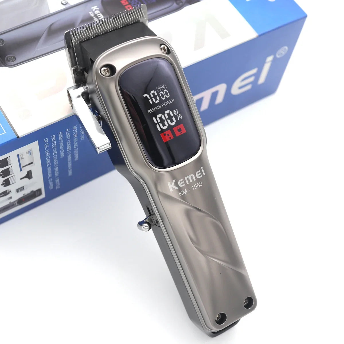 km-1550 New Design Hair Trimmer Professional Electric Clippers