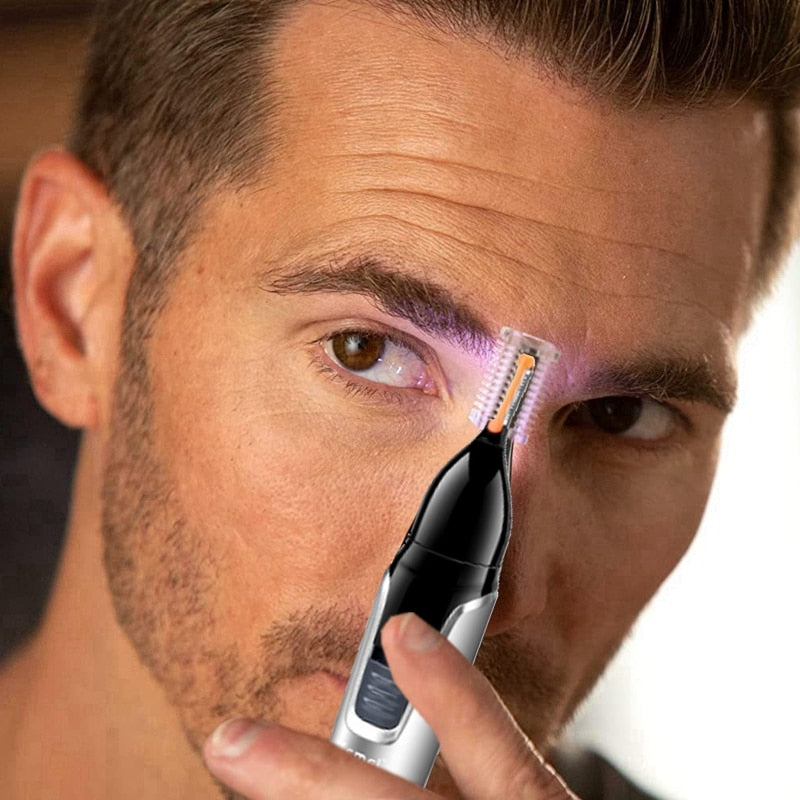3in1 Nose Hair Trimmer For Men Grooming Beard Trimmer