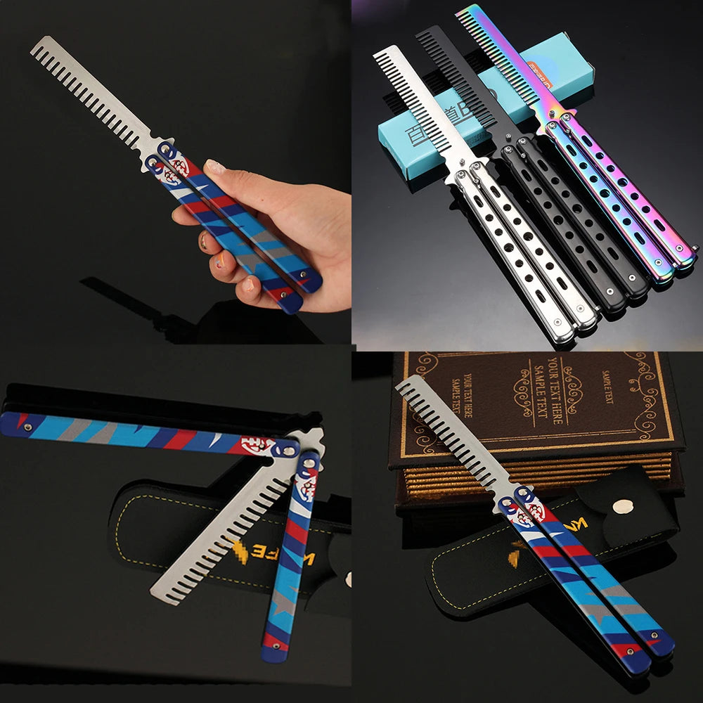 Stylish Butterfly Comb Butterfly Training Comb