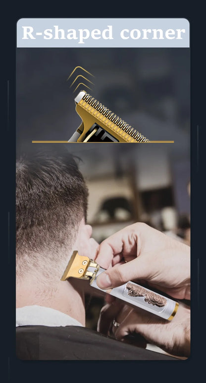 Kemei 762 metal hair trimmer for men professional beard clipper