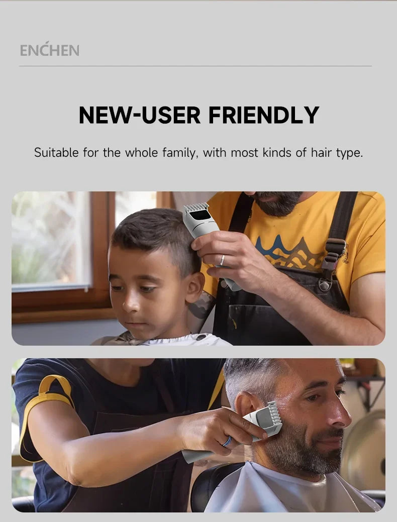 ENCHEN Hair Clipper Hair Trimmer Hair Cutting Machine Beard Shaver