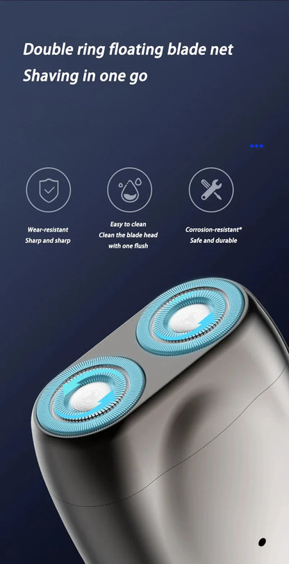 Xiaomi Double-headed Mini Magnetic Shaver Type-C Charging