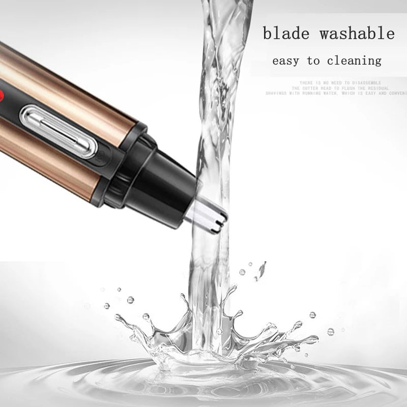 Kemei 4in1 Rechargeable Ear Nose Hair Trimmer Beard Grooming