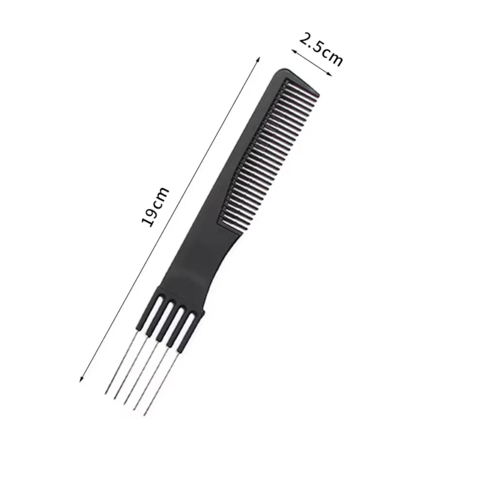 Stainless Steel & Plastic Hair Tail Comb Styling Tool