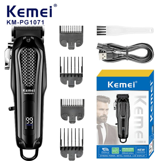 Kemei KM-PG1071 Professional Hair Clipper Kit Men's