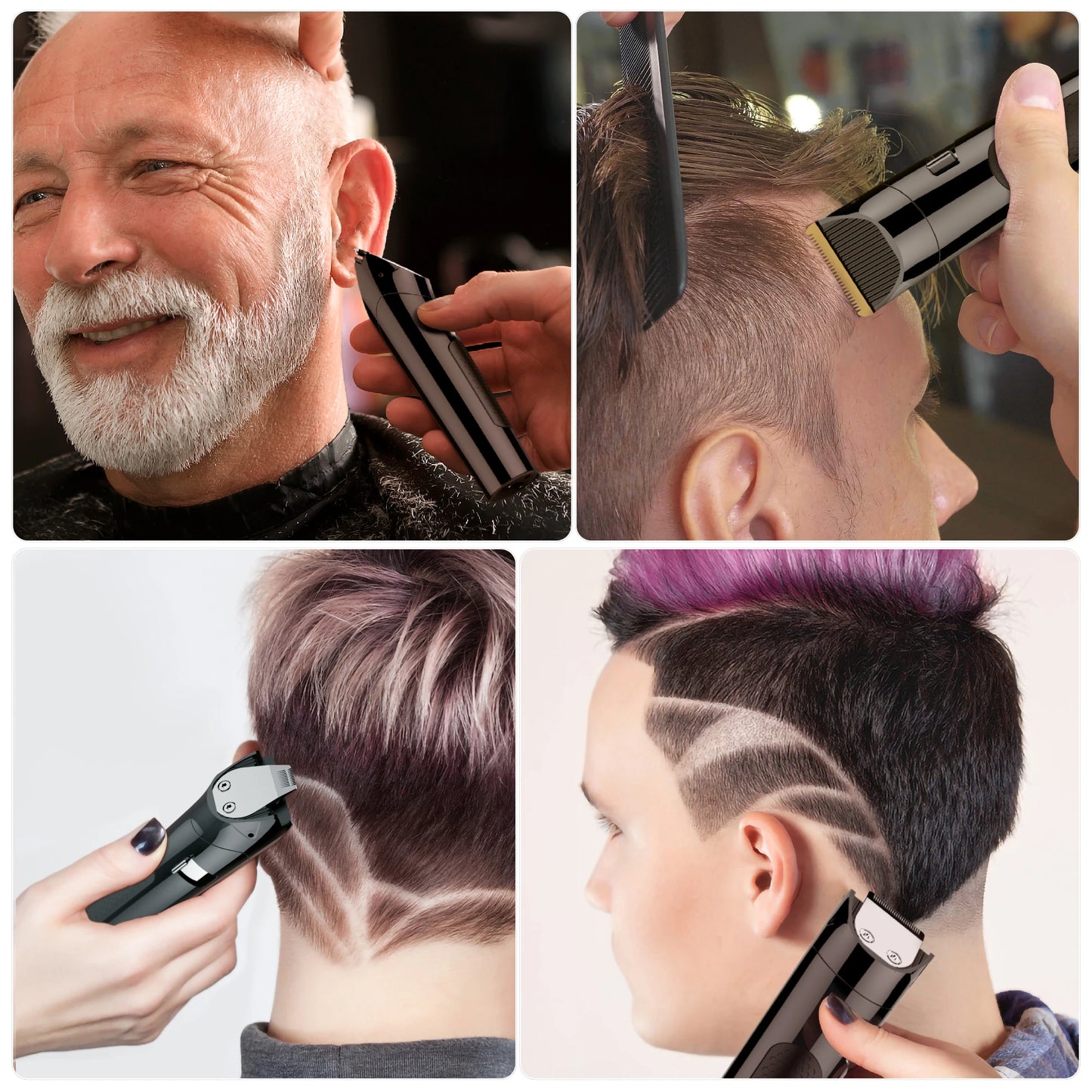 Hatteker Professional 4-in-1 Hair Clippers Trimmer for Men