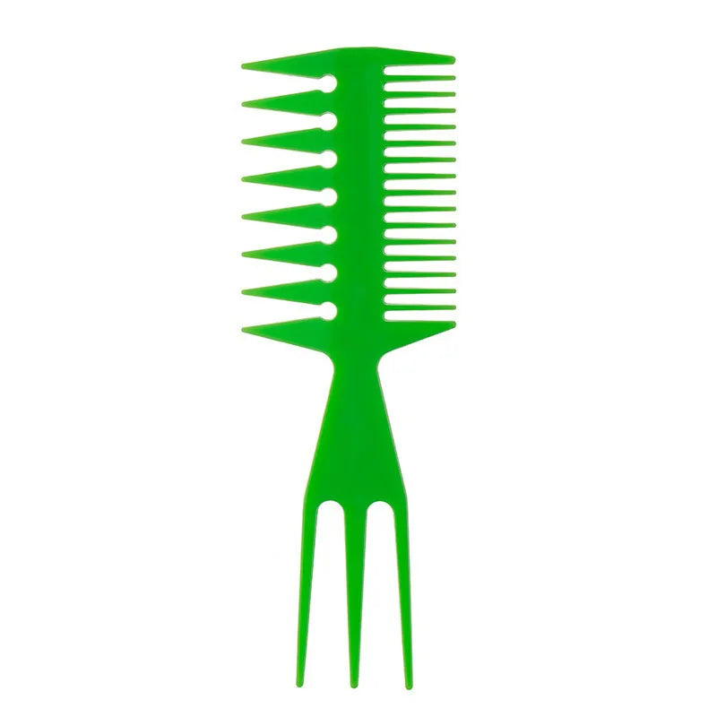 New Hair Texturizer Brush 3-In-1 Big Teeth Double Side