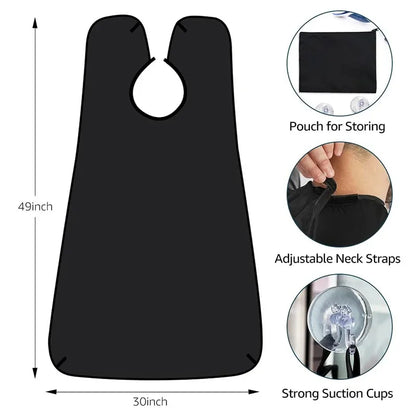 Men's Shaving Bibs Bathroom Apron Beard Bib