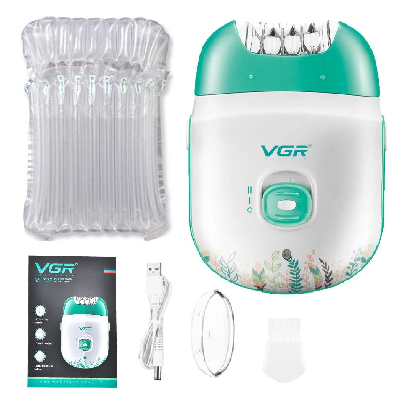 Original VGR Rechargeable Women Hair Removal Machine