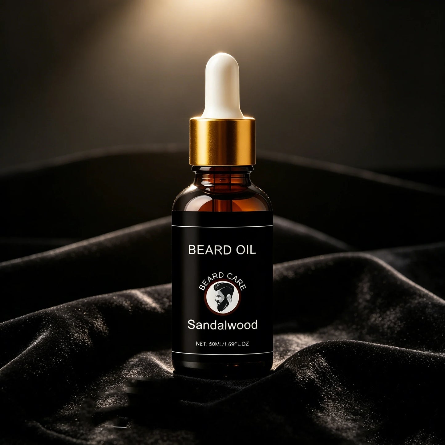 Man Sandalwood Beard Care Essential Oils Improve Growth