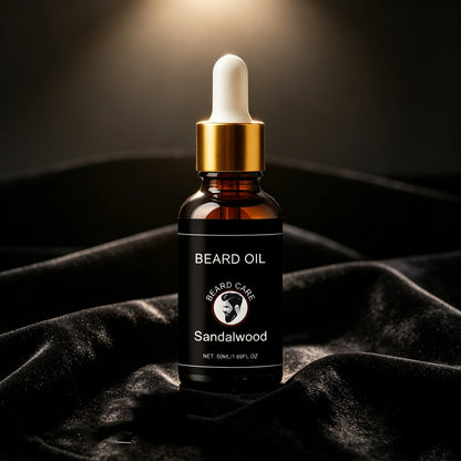 Man Sandalwood Beard Care Essential Oils Improve Growth