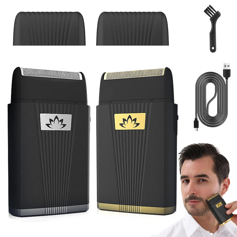 Xiaomi Youpin 2909 Small Single Foil Beard Shaver Put in Pocket