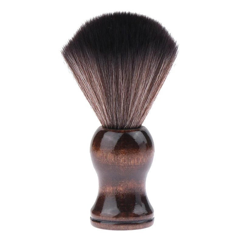 Soft Nylon Shaving Brush Portable Soft Beard Brush