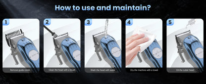 SEJOY Professional Hair Clippers for Men Cordless Clippers