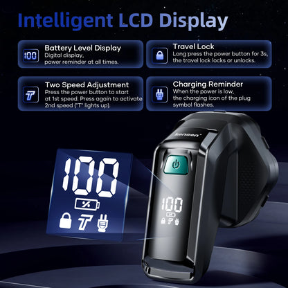 S32 Electric Head Shaver for Men 7D Floating Cutter