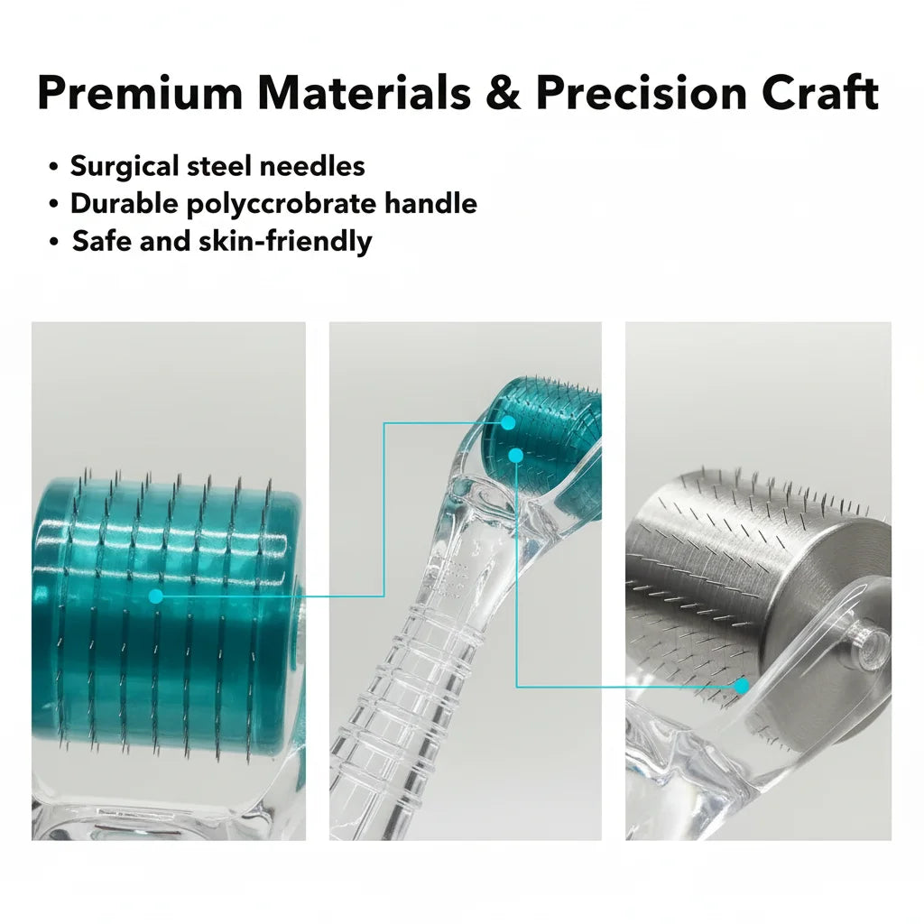 Titanium Alloy Derma Roller 0.25mm Needle Length