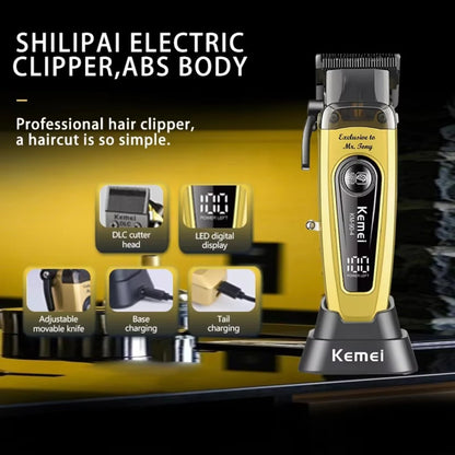 Kemei Electric Clippers Professional Brushless Motor Hair Cut KM-90-4