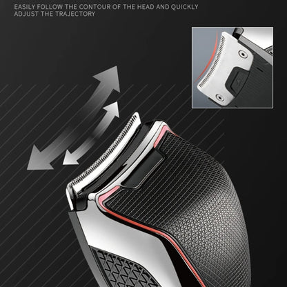 Wet & Dry Self-Haircut Electric Beard Hair Trimmer For Men