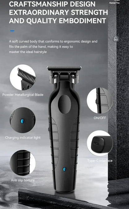 2299 Barber Cordless Hair Trimmer 0mm Zero Gapped Clipper
