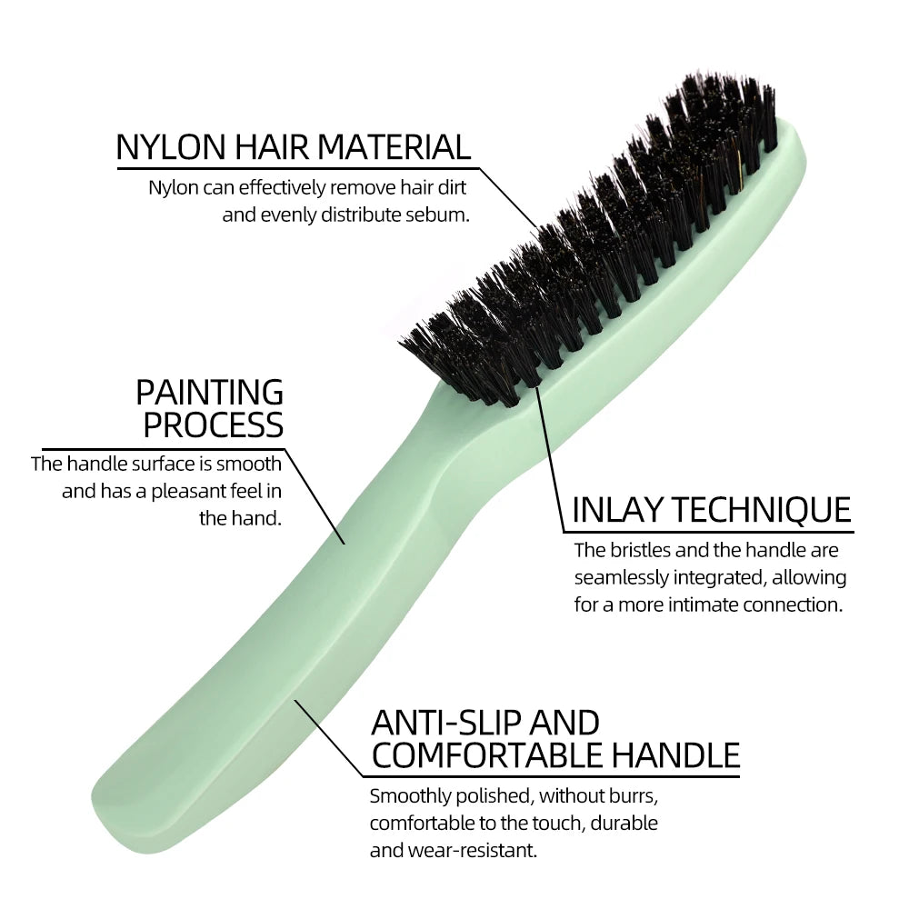Multifunctional Comfortable Grip Nylon Bristle Brush