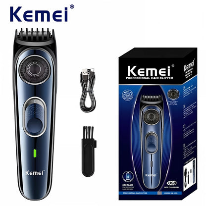 Kemei KM-1256 Electric Cordless Professional Hair Clipper