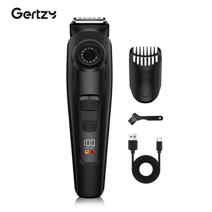 Electric hair clipper kit with digital display multifunctional