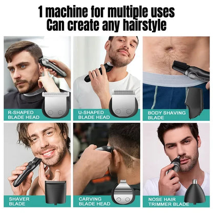 Xiaomi Youpin 6-in-1 Multifunctional Grooming Kit Hair Clipper