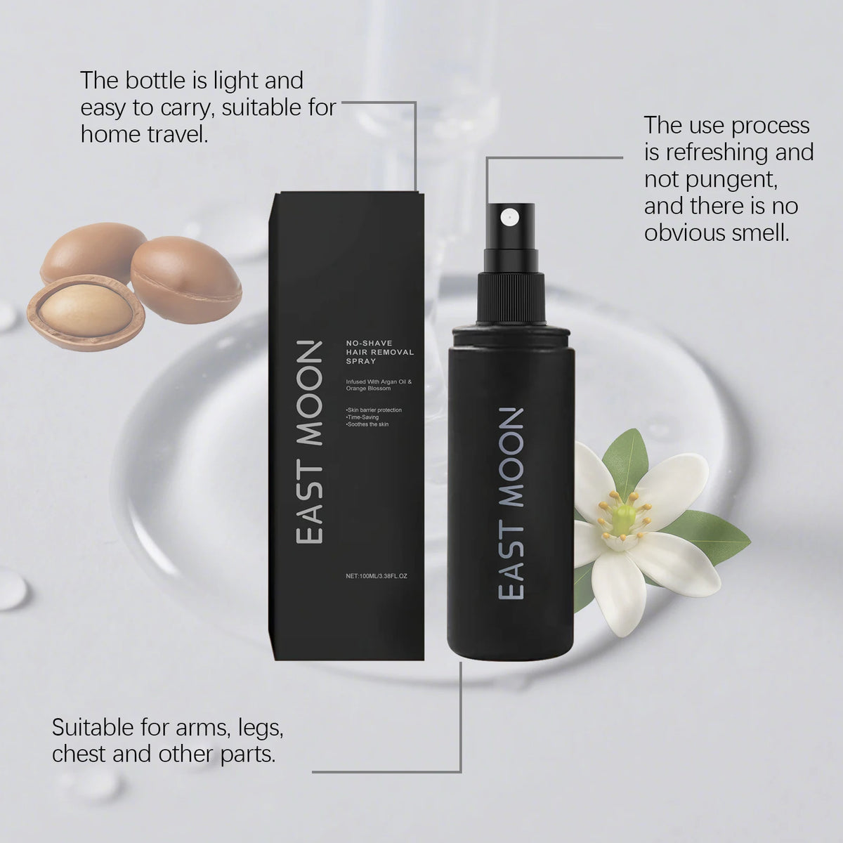 Men S Hair Removal Spray Effortlessly Removes Care Spray