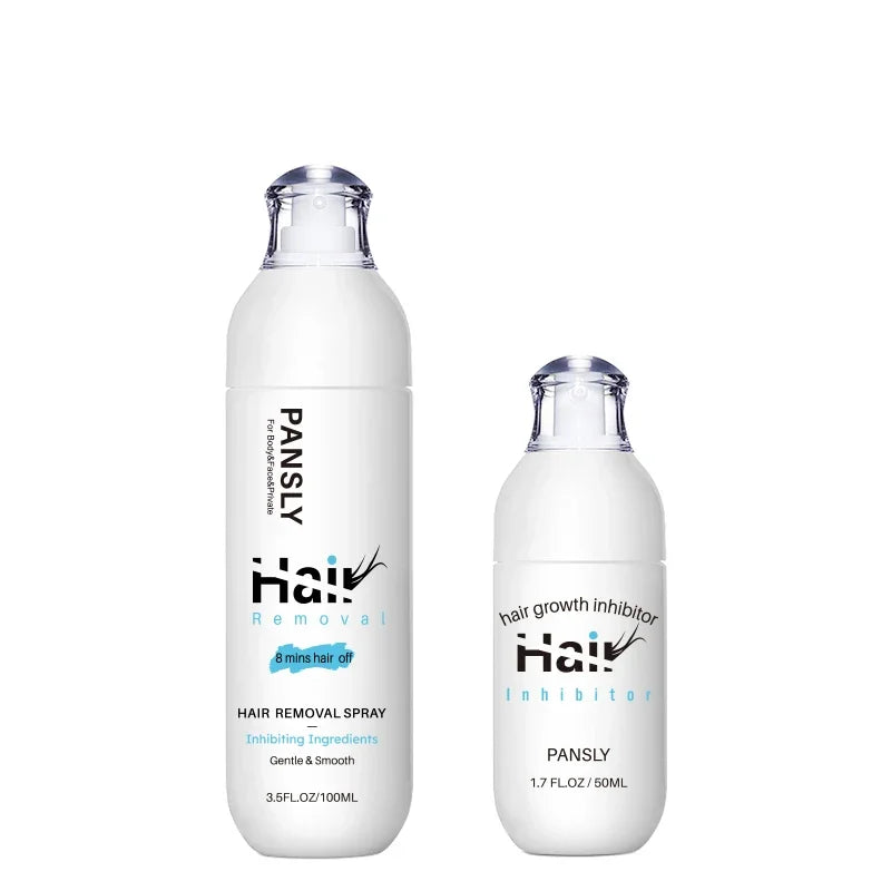 Non Irritating Hair Removal Cream and Spray for Men and Women