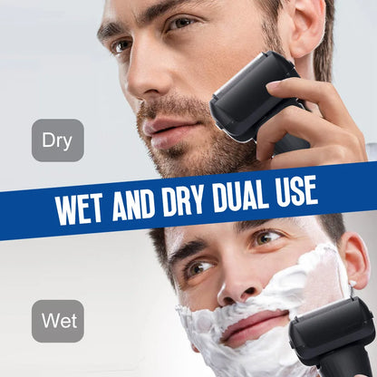 Men's electric shaver floating 5 blade net razor for men