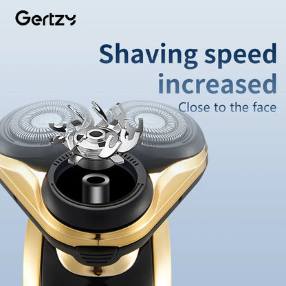 5-in-1 Men's electric shaver rechargeable rotary shaver