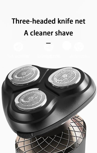 3-in-1 Electric Shaver Multi Functional Waterproof Men's Smart Trimmer