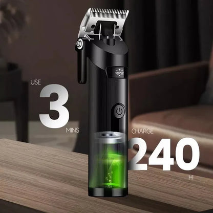 Kemei hair clipper long battery life silent TOP-65 carbon steel