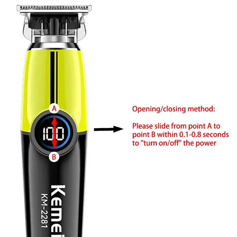 Kemei KM-2035 10W Big Power Electric Hair Clippers KM-2281 Kit