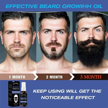 Beard Growth Oil Beard Wax Balm Hair Loss Moustache