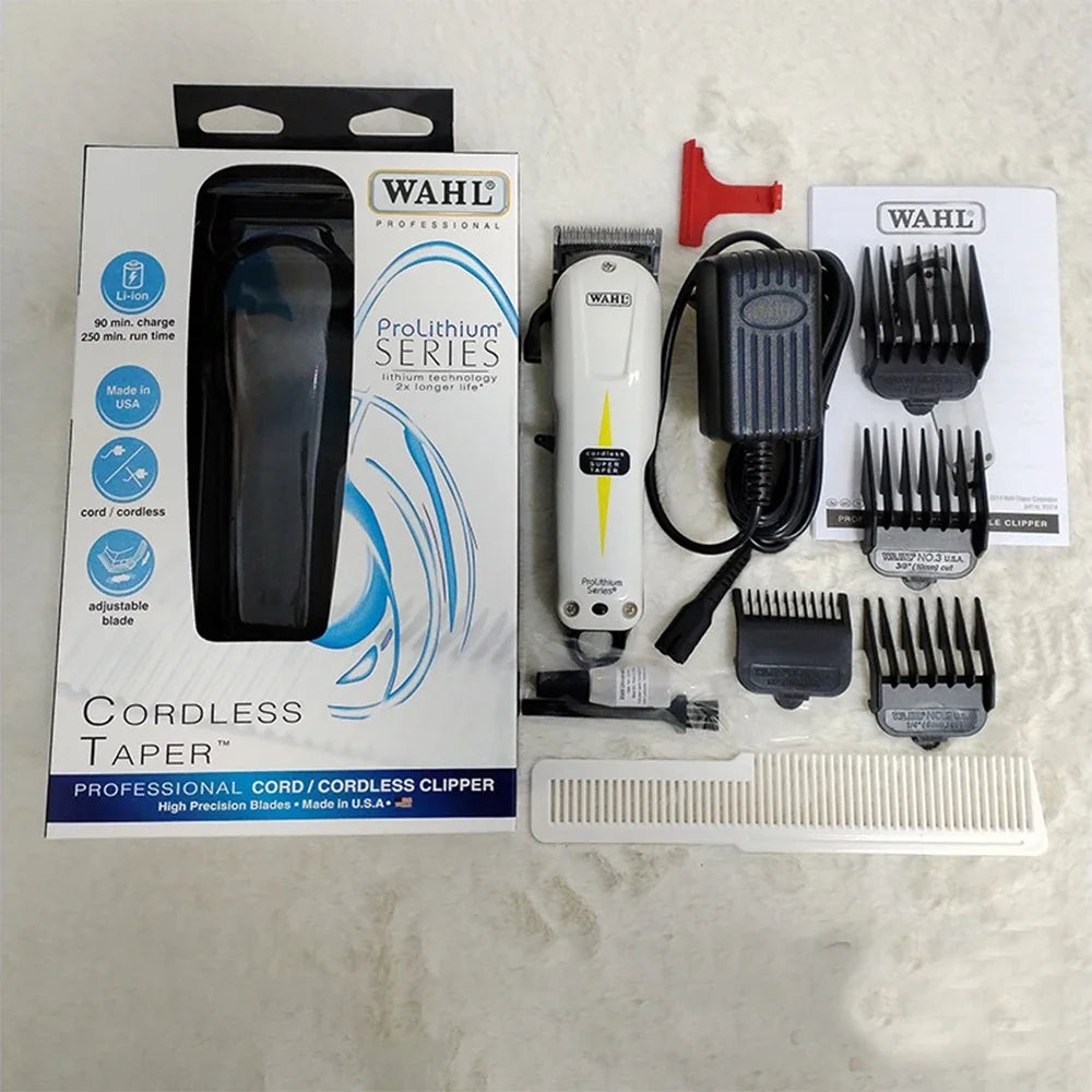 Professional Cordless Hair Clipper & Trimmer & Foil Shaver