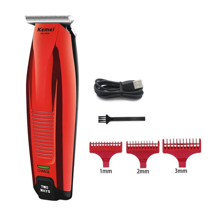 Kemei KM-5026  Men's Hair Trimmer Zero Gapped USB Interface