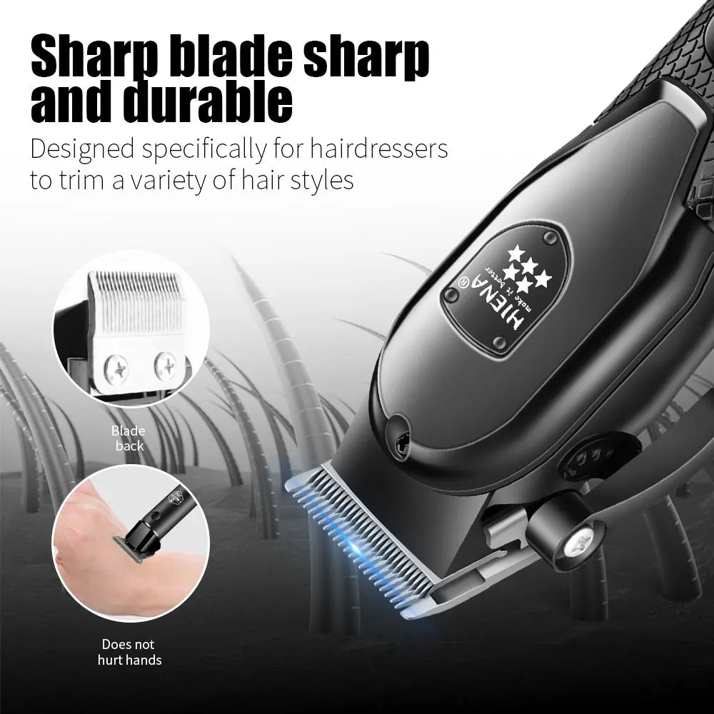 hiena Hair Clipper Kit for Men Electric Shaver Hair Trimmer