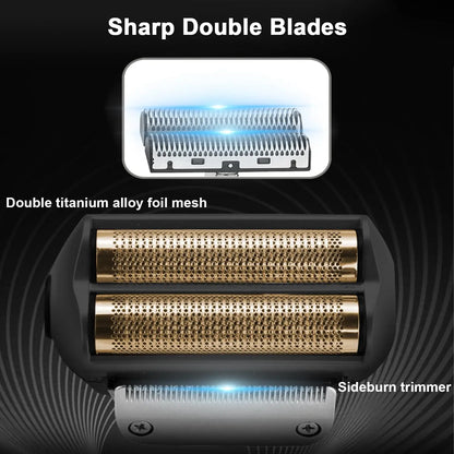 Original Kemei KM-2026 KM-2027 2 In 1 Electric Shaver