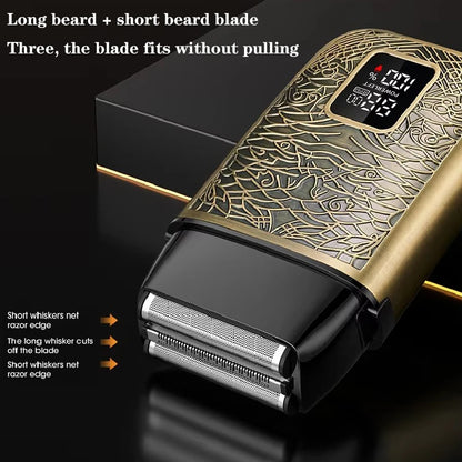4D LK3010 All Metal IPX6 Waterproof Electric Shaver