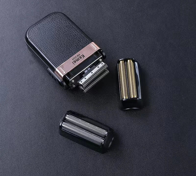 Retro Oil Hair Gradient Shaver Hair Salon