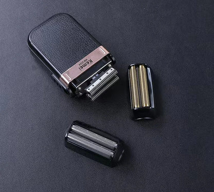 Retro Oil Hair Gradient Shaver Hair Salon