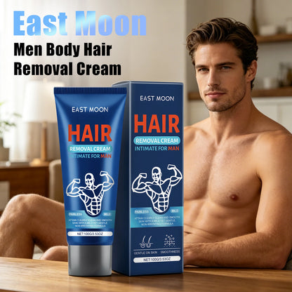East Moon Men Hair Removal Cream Intimate Areas Painless Removal