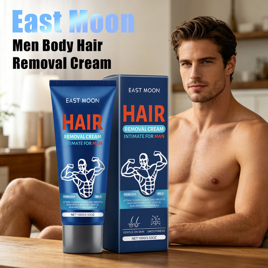 East Moon Men Hair Removal Cream Intimate Areas Painless Removal