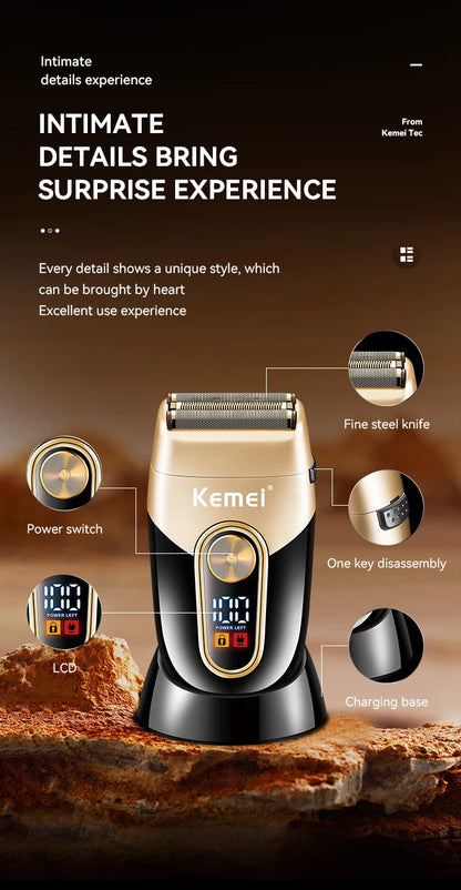 KM-3209 Shaving Machine Foil Trimmer Razor Shaver