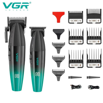 VGR Hair Trimmer Professional Electric Shaver Cordless Clippers