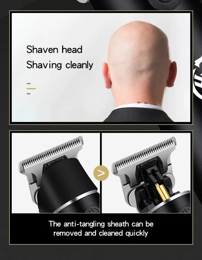 hiena Hair Clipper Barber Professional Cordless Trimmer HYN-212