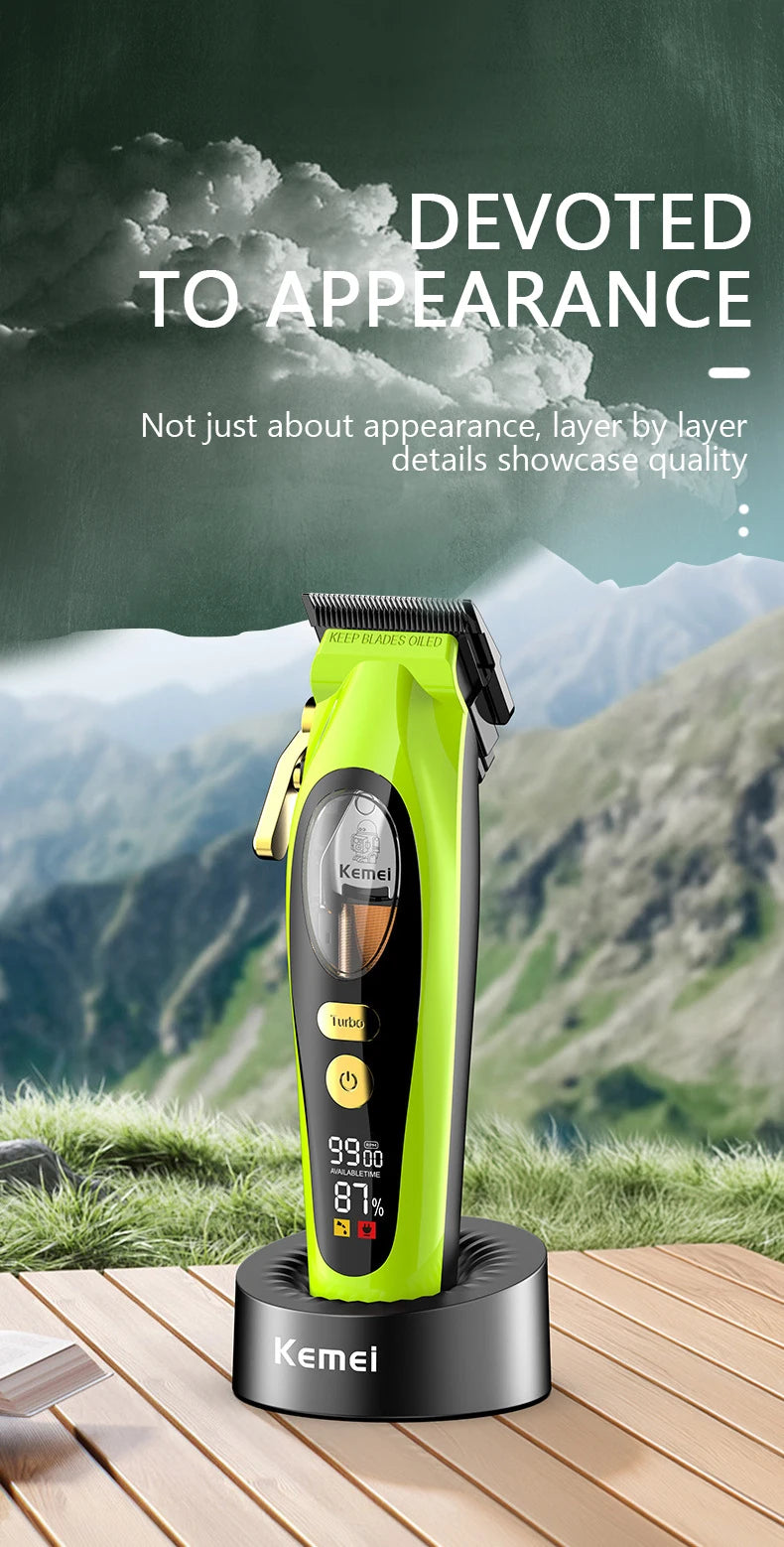 Kemei 2035 Hair Clipper Barber Professional Beard Hair Trimmer