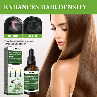 Rosemary Hair Growth Oil Hair Care Thickness Deep Nourishing