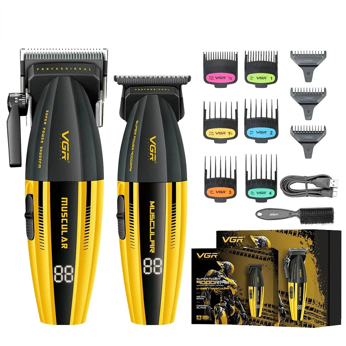 VGR Hair Trimmer Professional Hair Cutting Machine V-285